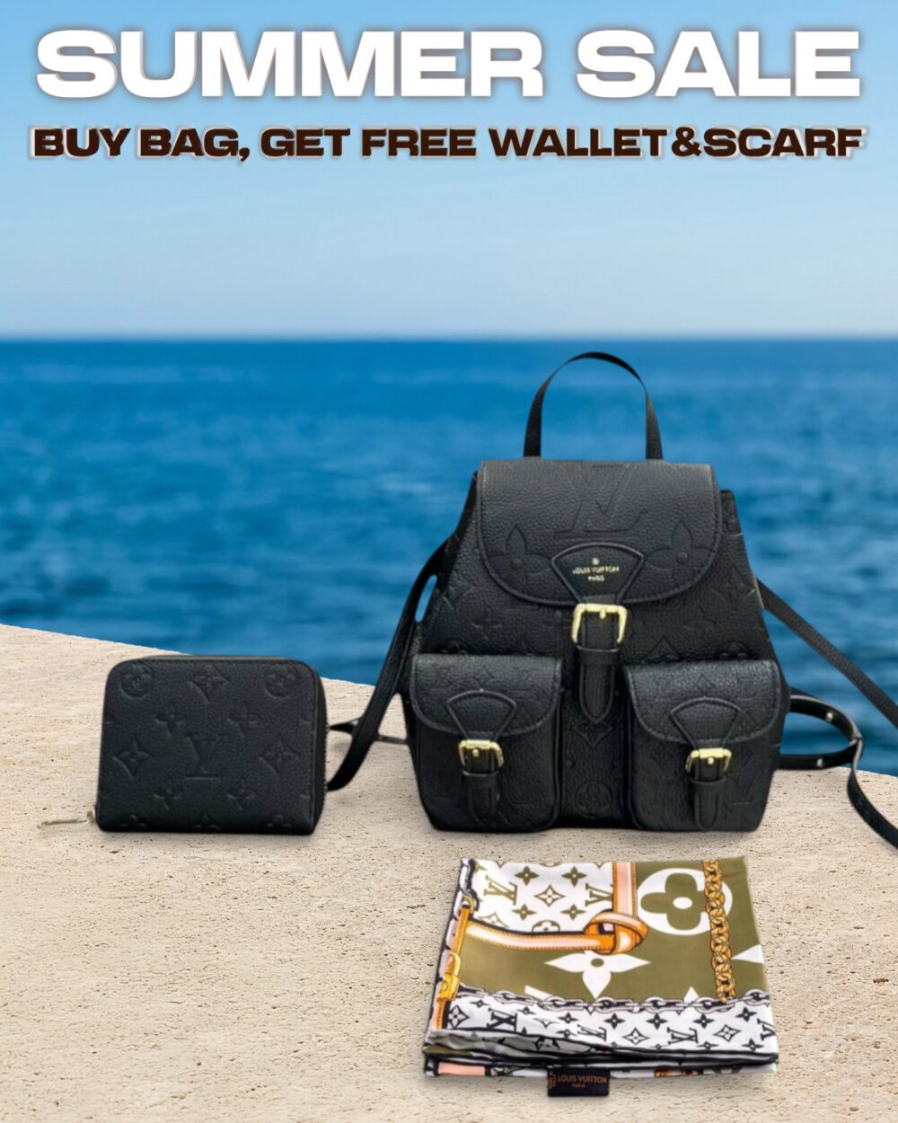 DBS-LC1027- Backup Monogram Empreinte Backpack Deal