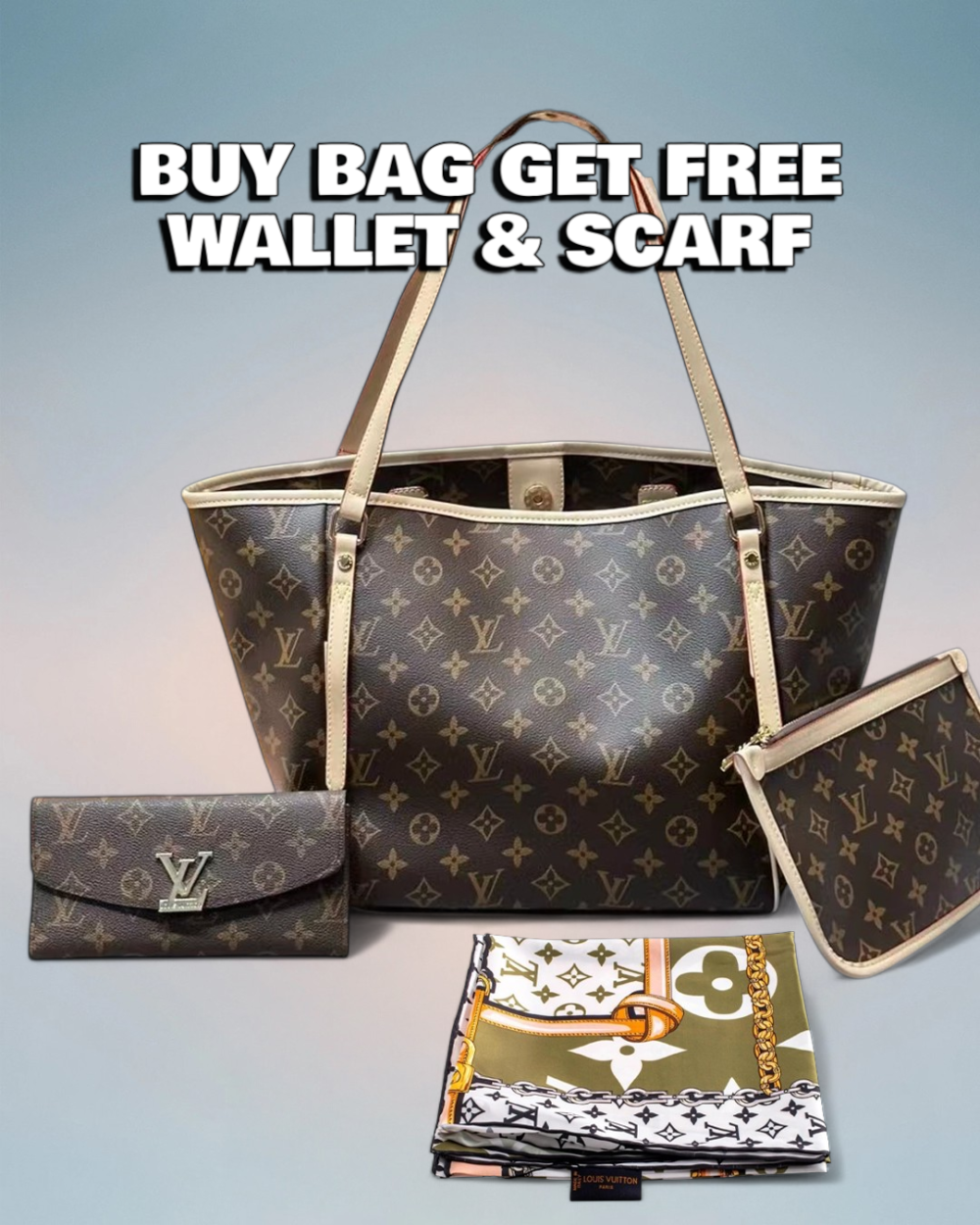 Louis Vuitton Brown Monogram Canvas Neverfull PM