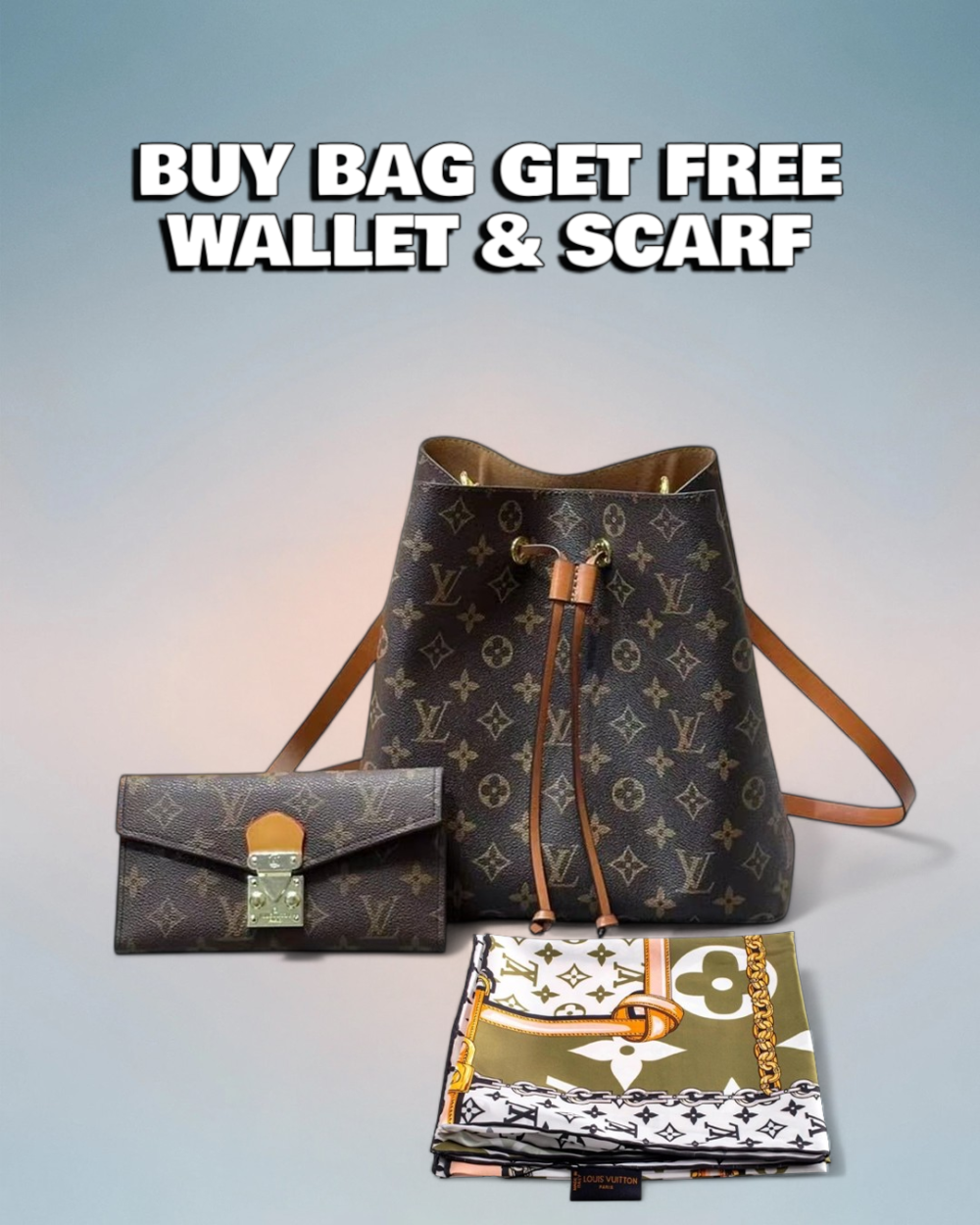 Louis Vuitton Brown Monogram Canvas NéoNóe MM