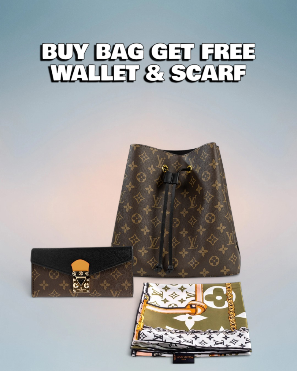 Louis Vuitton Brown Monogram Canvas NéoNóe MM