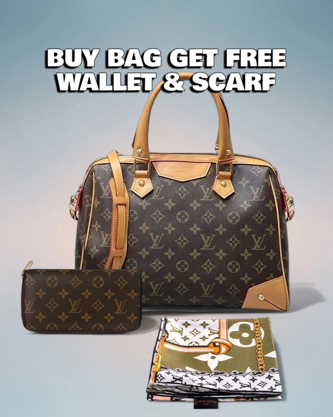Louis Vuitton Brown Monogram Canvas Retiro PM