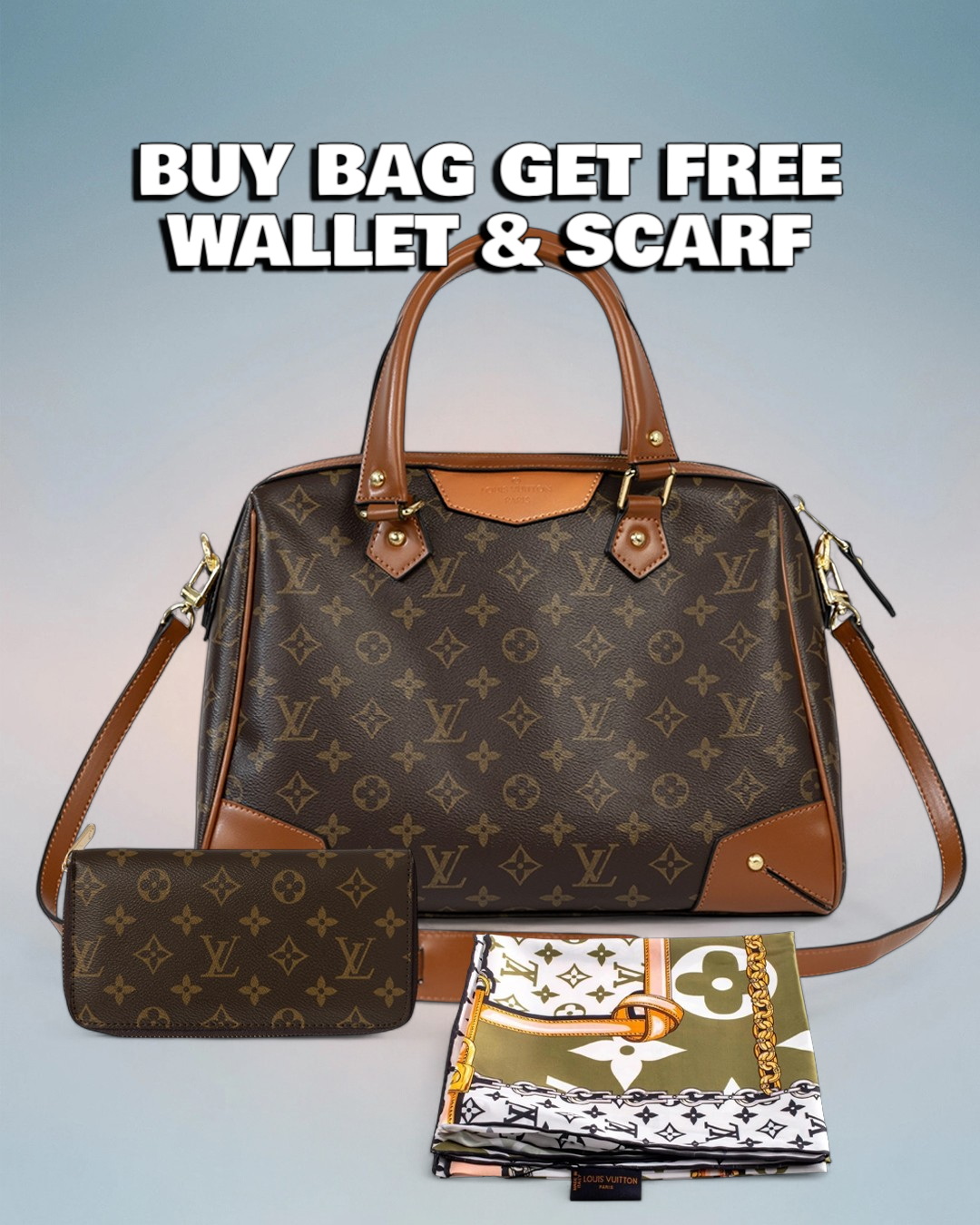 Louis Vuitton Brown Monogram Canvas Retiro PM