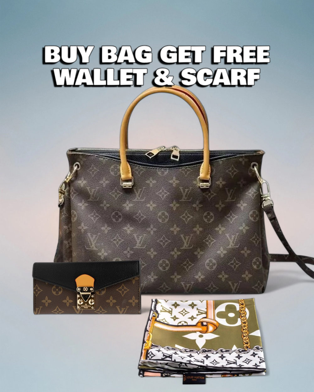 Louis Vuitton Brown Monogram Canvas Pallas BB