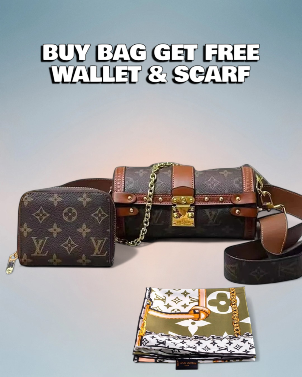 Louis Vuitton Brown Monogram Canvas Papillon Trunk