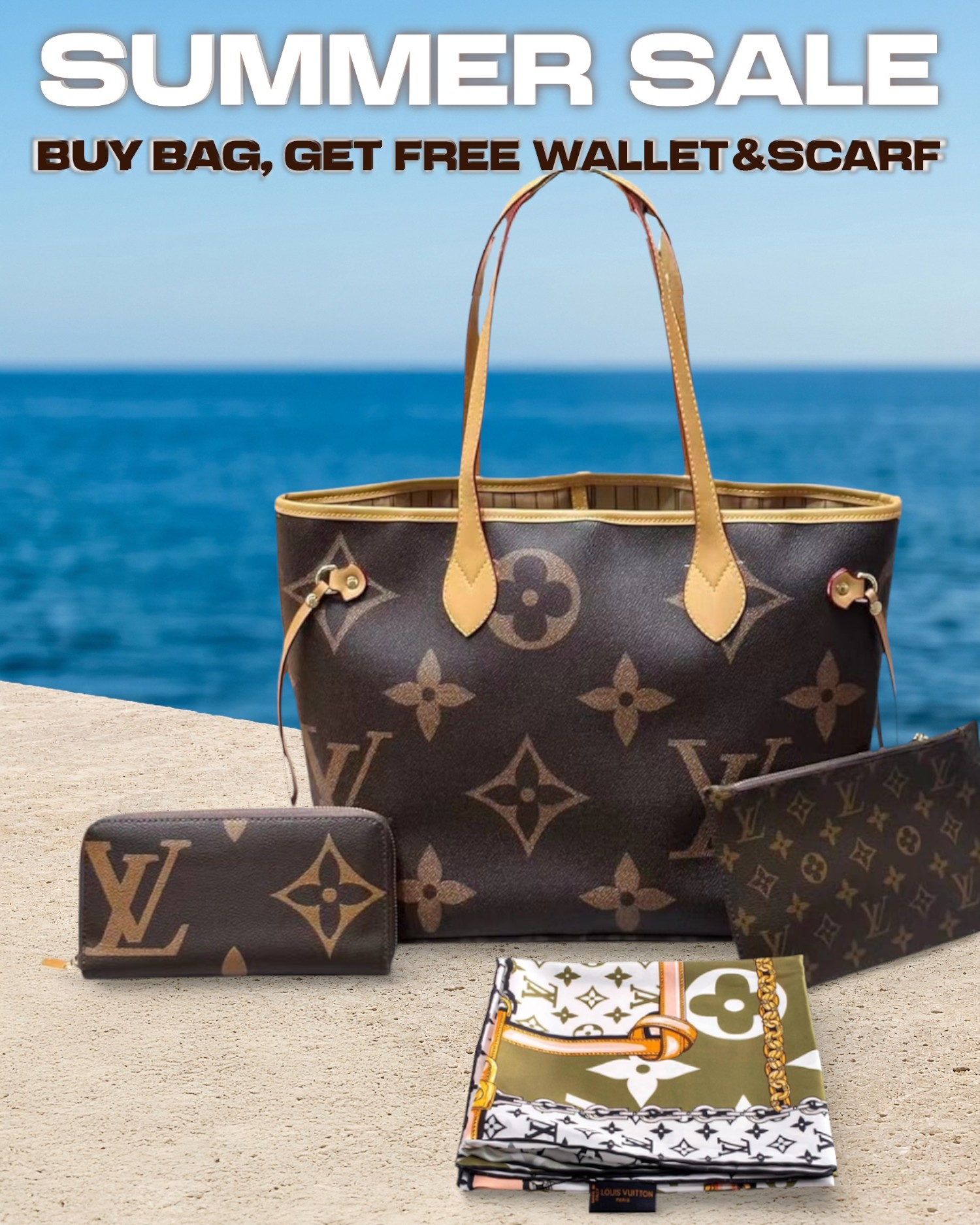 DBS-LC493 - Neverfull MM Handbag Deal