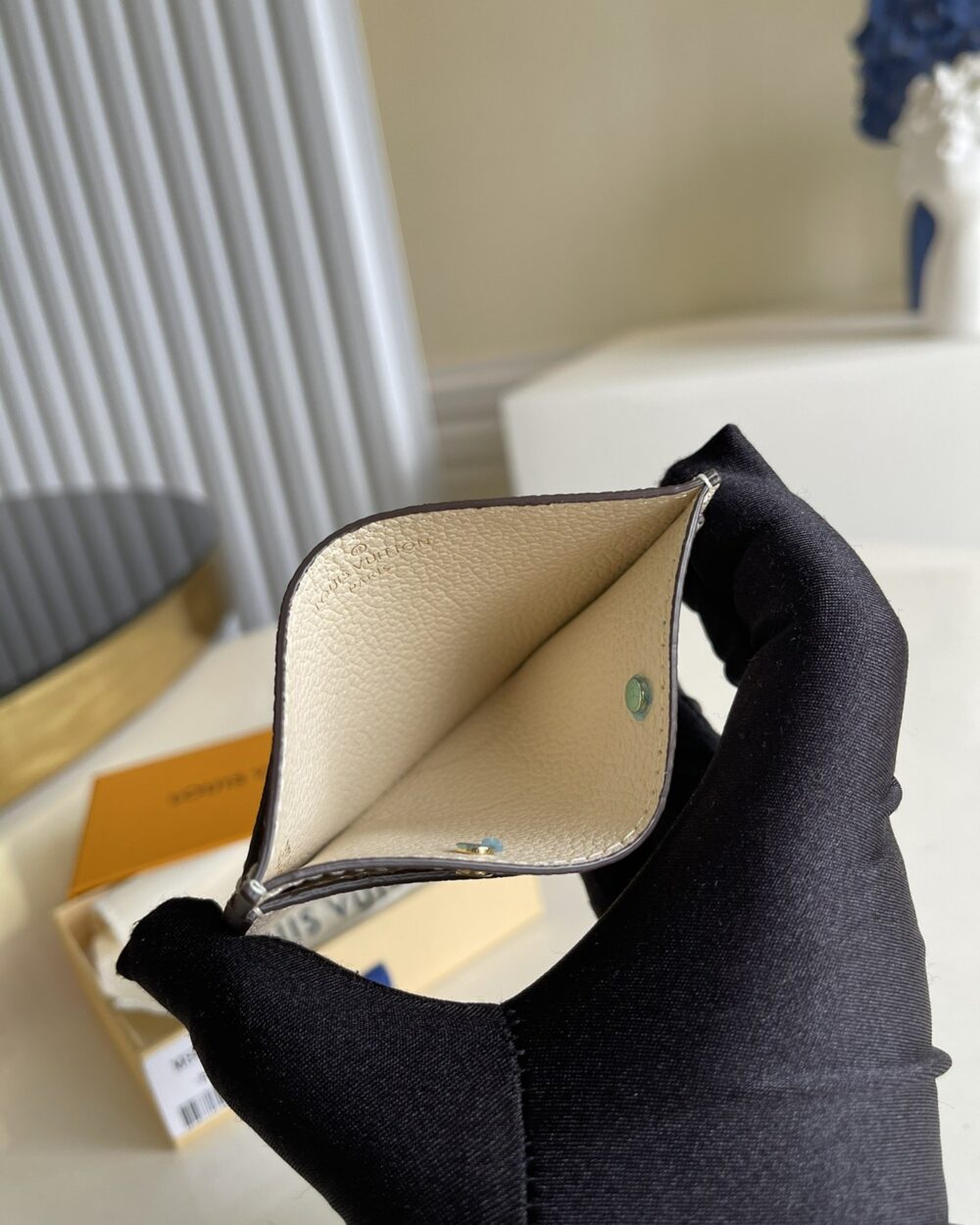 1:1 Replica Louis Vuitton Card Holder Monogram Empreinte For Women, Women's Wallet 4.3in/11cm LV