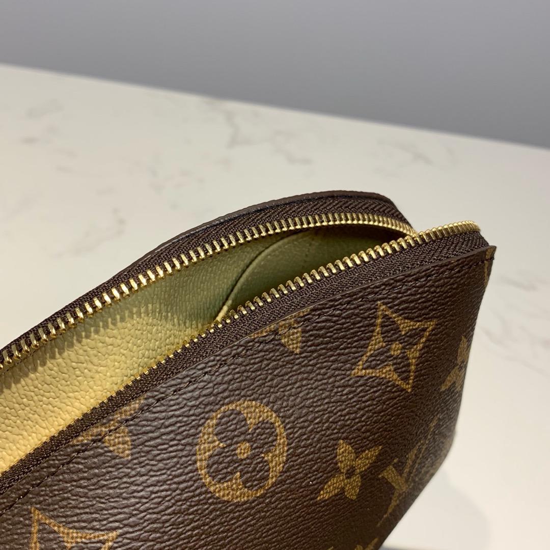 1:1 Replica Louis Vuitton Cosmetic Pouch PM Monogram Canvas For Women, Women's Bags 7.5in/19cm LV M47515 - Image 2