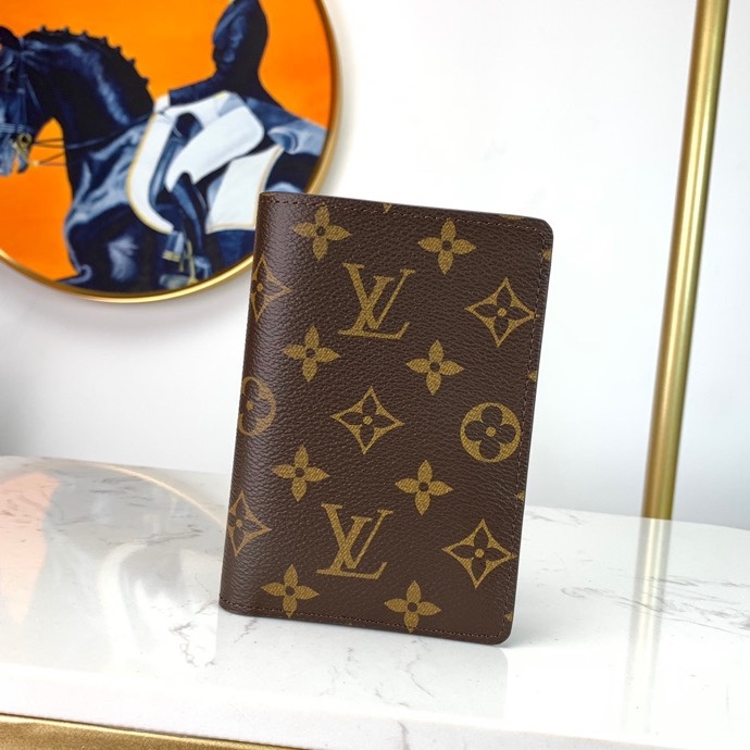 1:1 Replica Louis Vuitton Pocket Organizer Monogram Canvas For Women, Women's Wallet 5.5in/14cm LV M60181 - Image 2