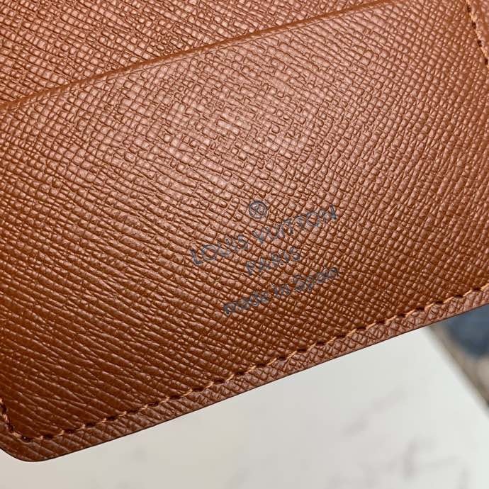 1:1 Replica Louis Vuitton Pocket Organizer Monogram Canvas For Women, Women's Wallet 5.5in/14cm LV M60181 - Image 7