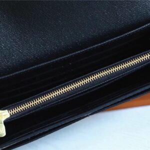 1:1 Replica Louis Vuitton Sarah Wallet Monogram and Monogram Reverse Canvas For Women, Women's Wallets 7.5in/19cm LV M80726