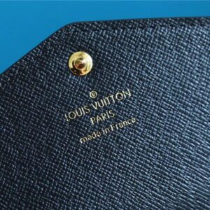 1:1 Replica Louis Vuitton Sarah Wallet Monogram and Monogram Reverse Canvas For Women, Women's Wallets 7.5in/19cm LV M80726