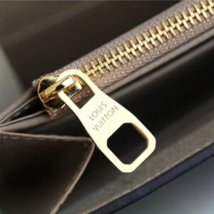 1:1 Replica Louis Vuitton Sarah Wallet Monogram Empreinte Tourterelle Gray / Cream For Women, Women's Wallets 7.5in/19cm LV M81049