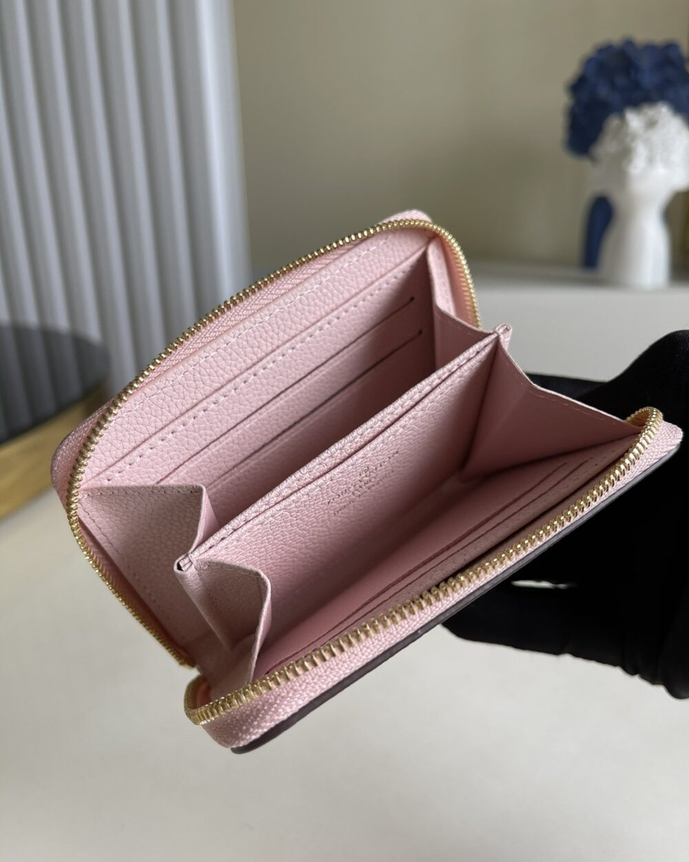 1:1 Replica Louis Vuitton Zippy Coin Purse Monogram Empreinte For Women, Women's Wallet 4.3in/11cm LV