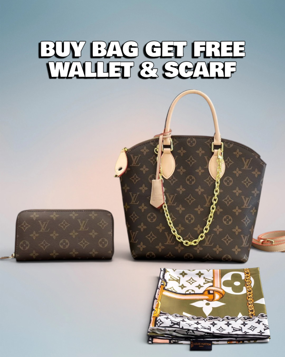 Louis Vuitton Brown Monogram Canvas Lockit PM