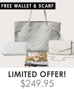 Big bag + Pochette Felicie Mini + Gifts(Free LV Wallet + Free LV Silk Scarf)