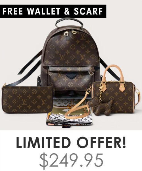 Bag + Nano speedy + Gifts (Free LV Wallet + Free LV Silk Scarf)