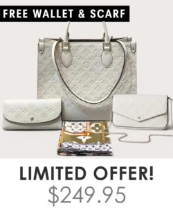Big bag + Pochette Felicie Mini + Gifts(Free LV Wallet + Free LV Silk Scarf)