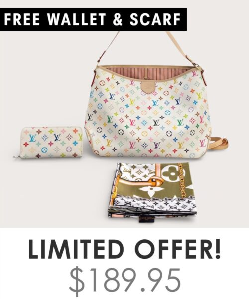 Bag + Gifts (FREE LV Wallet & FREE LV Scarf)