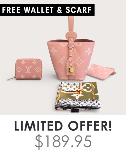 Bag + Gifts (FREE LV Wallet & FREE LV Scarf)