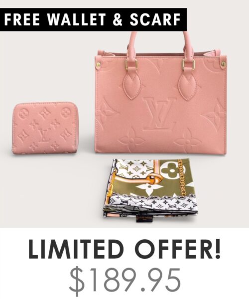 Bag + Gifts (FREE LV Wallet & FREE LV Scarf)
