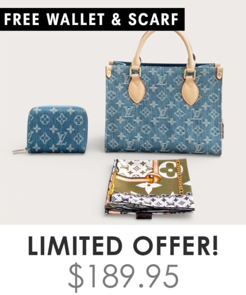 Bag + Gifts (FREE LV Wallet & FREE LV Scarf)