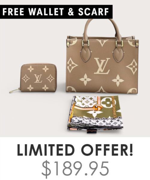 Bag + Gifts (FREE LV Wallet & FREE LV Scarf)