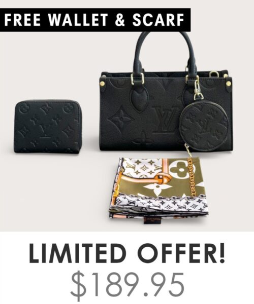 Big Bag + Gifts (FREE LV Wallet & FREE LV Scarf)