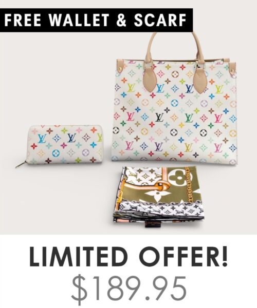 Bag + Gifts (FREE LV Wallet & FREE LV Scarf)