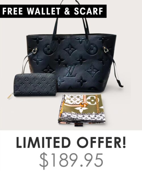 Bag + Gifts (FREE LV Wallet & FREE LV Scarf)
