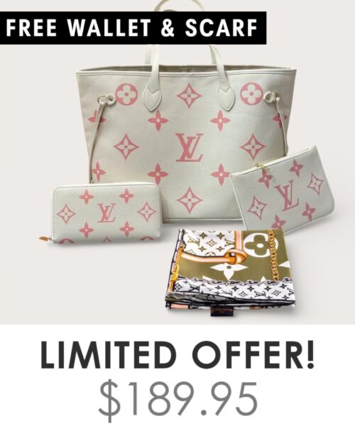 Bag + Gifts (FREE LV Wallet & FREE LV Scarf)