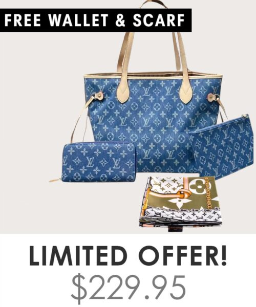 Bag + Gifts (FREE LV Wallet & FREE LV Scarf)