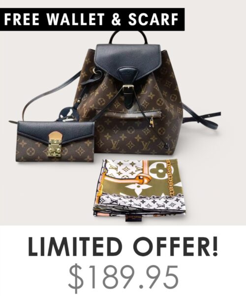 Bag + Gifts (FREE LV Wallet & FREE LV Scarf)