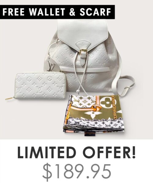 Bag + Gifts (FREE LV Wallet & FREE LV Scarf)
