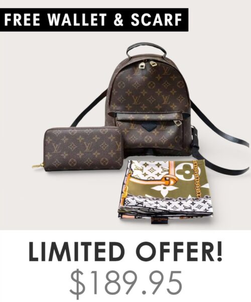 Bag + Gifts (FREE LV Wallet & FREE LV Scarf)