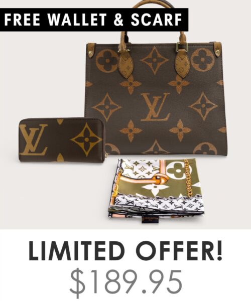 Bag + Gifts (FREE LV Wallet & FREE LV Scarf)