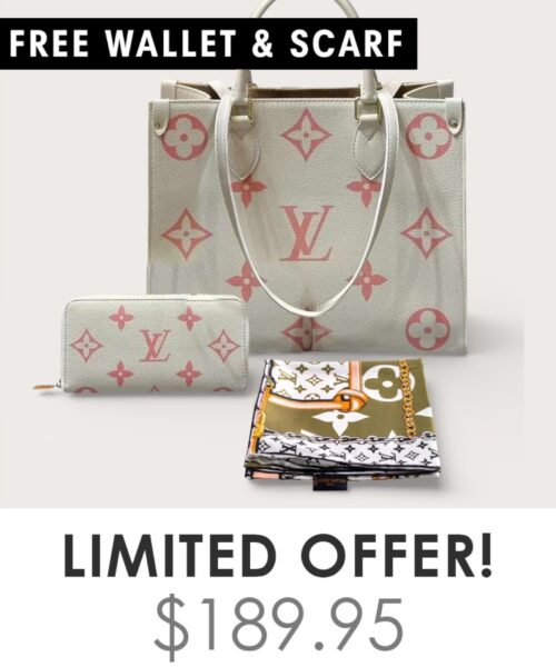 Bag + Gifts (FREE LV Wallet & FREE LV Scarf)