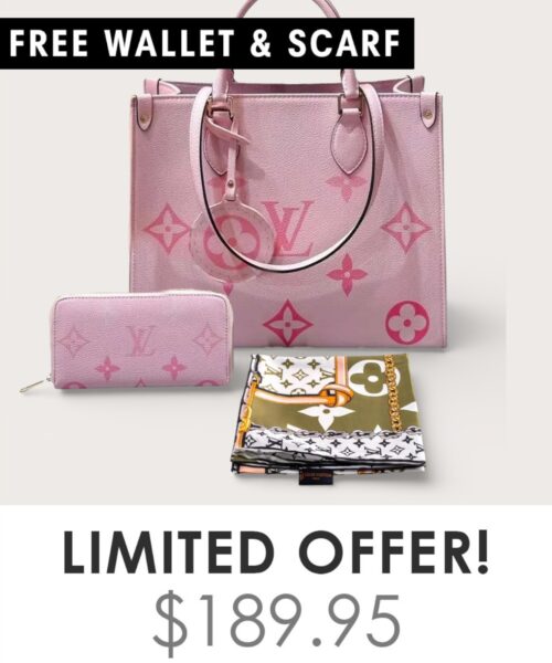 Bag + Gifts (FREE LV Wallet & FREE LV Scarf)