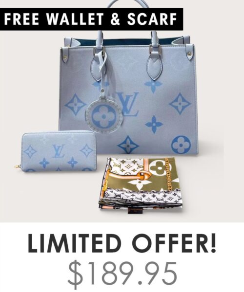 Bag + Gifts (FREE LV Wallet & FREE LV Scarf)