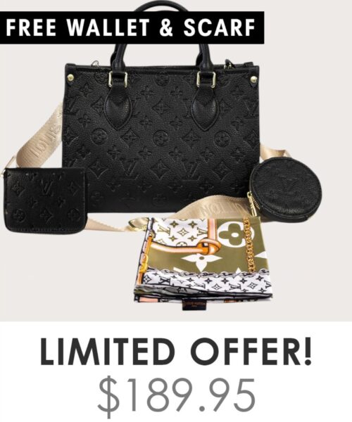 Bag + Gifts (FREE LV Wallet & FREE LV Scarf)