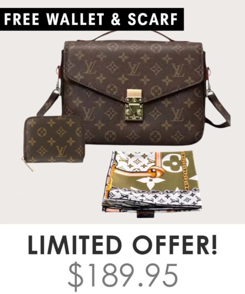 Bag + Gifts (FREE LV Wallet & FREE LV Scarf)