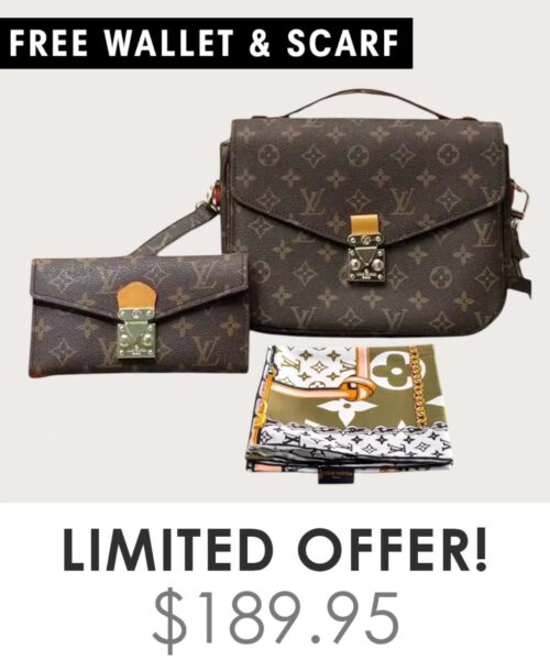 Bag + Gifts (FREE LV Wallet & FREE LV Scarf)