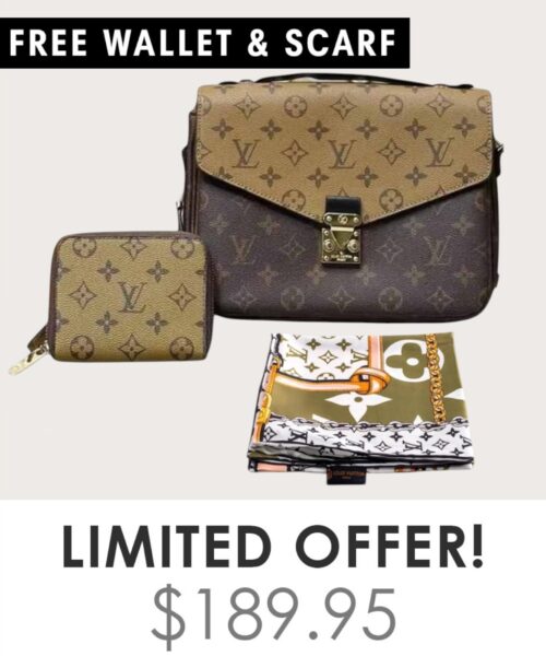 Bag + Gifts (FREE LV Wallet & FREE LV Scarf)