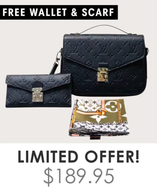 Bag + Gifts (FREE LV Wallet & FREE LV Scarf)
