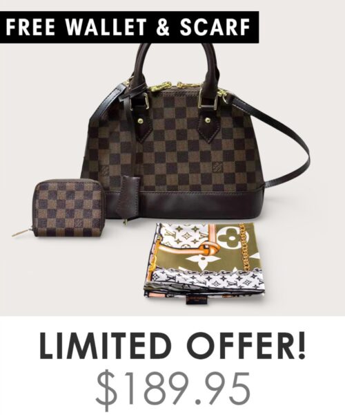 Bag + Gifts (FREE LV Wallet & FREE LV Scarf)
