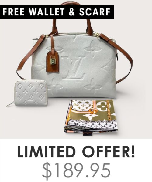 Bag + Gifts (FREE LV Wallet & FREE LV Scarf)