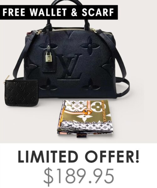 Bag + Gifts (FREE LV Wallet & FREE LV Scarf)