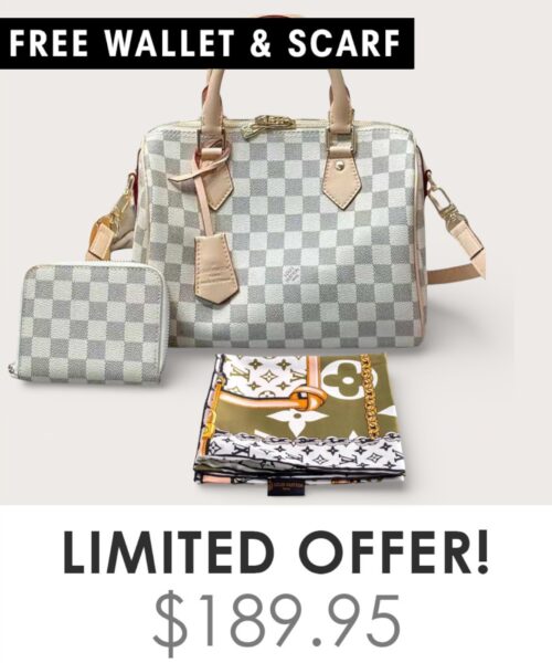 Bag + Gifts (FREE LV Wallet & FREE LV Scarf)