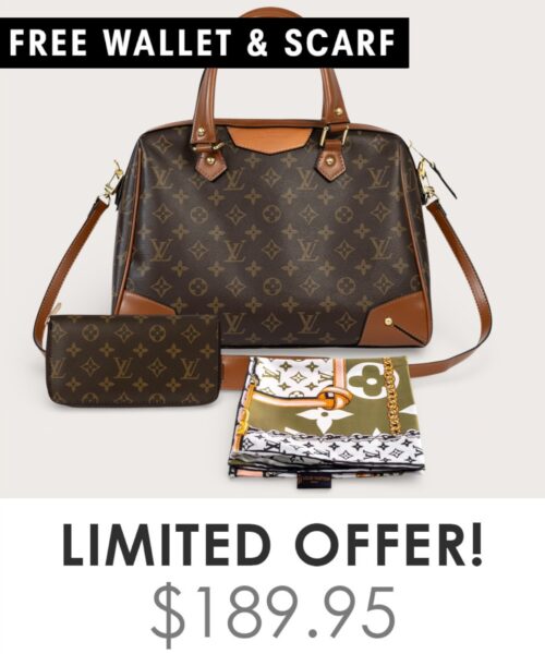 Bag + Gifts (FREE LV Wallet & FREE LV Scarf)
