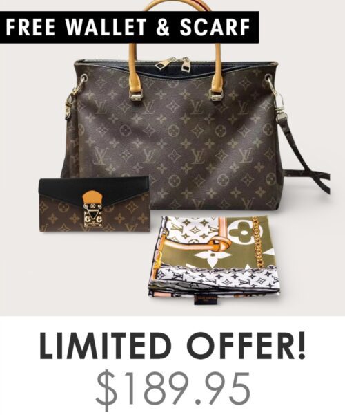 Bag + Gifts (FREE LV Wallet & FREE LV Scarf)