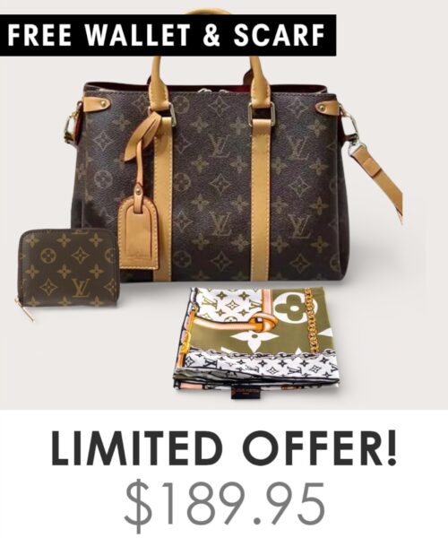 Big Bag + Gifts (FREE LV Wallet & FREE LV Scarf)